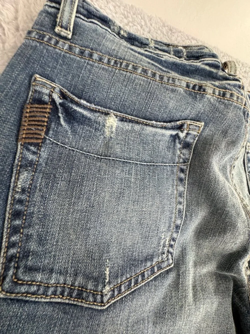 Paige Premium Denim JRC Relaxed Fit Jeans Mens 31 USA Blue Wash Office Casual